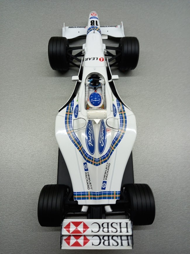 F1 STEWART FORD SF2 1998 BARRICHELLO HOTWHEELS 1:18