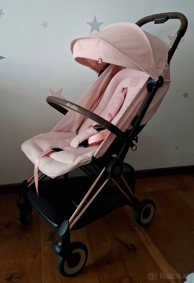 Peach pink cybex coya pre dievčatko