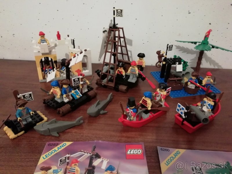 Lego Pirates - 6257, 6260, 6259, 6261, 6247, 6245, 6234