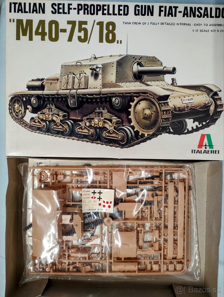 Plastikové modely vojenske techniky 1/35