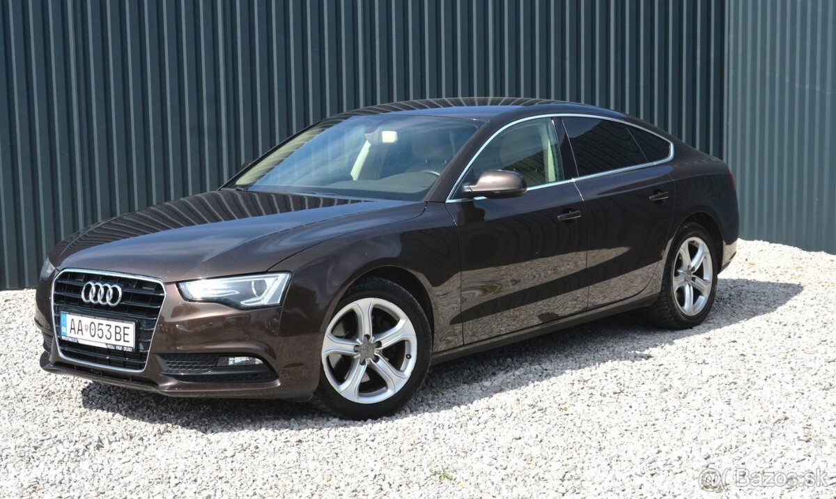 Audi A5 Sportback 2.0 TDI, 130kw, SR pôvod, automat