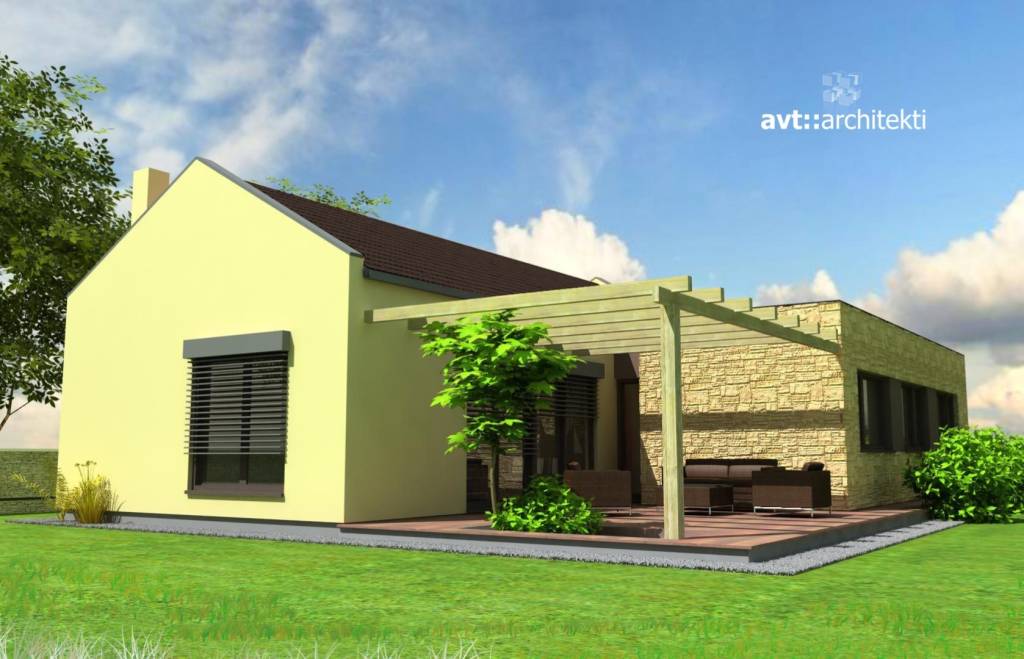 DREVODOM - NÍZKOENERGETICKÝ 4 izbový, 130 m2, okr. Topoľčany