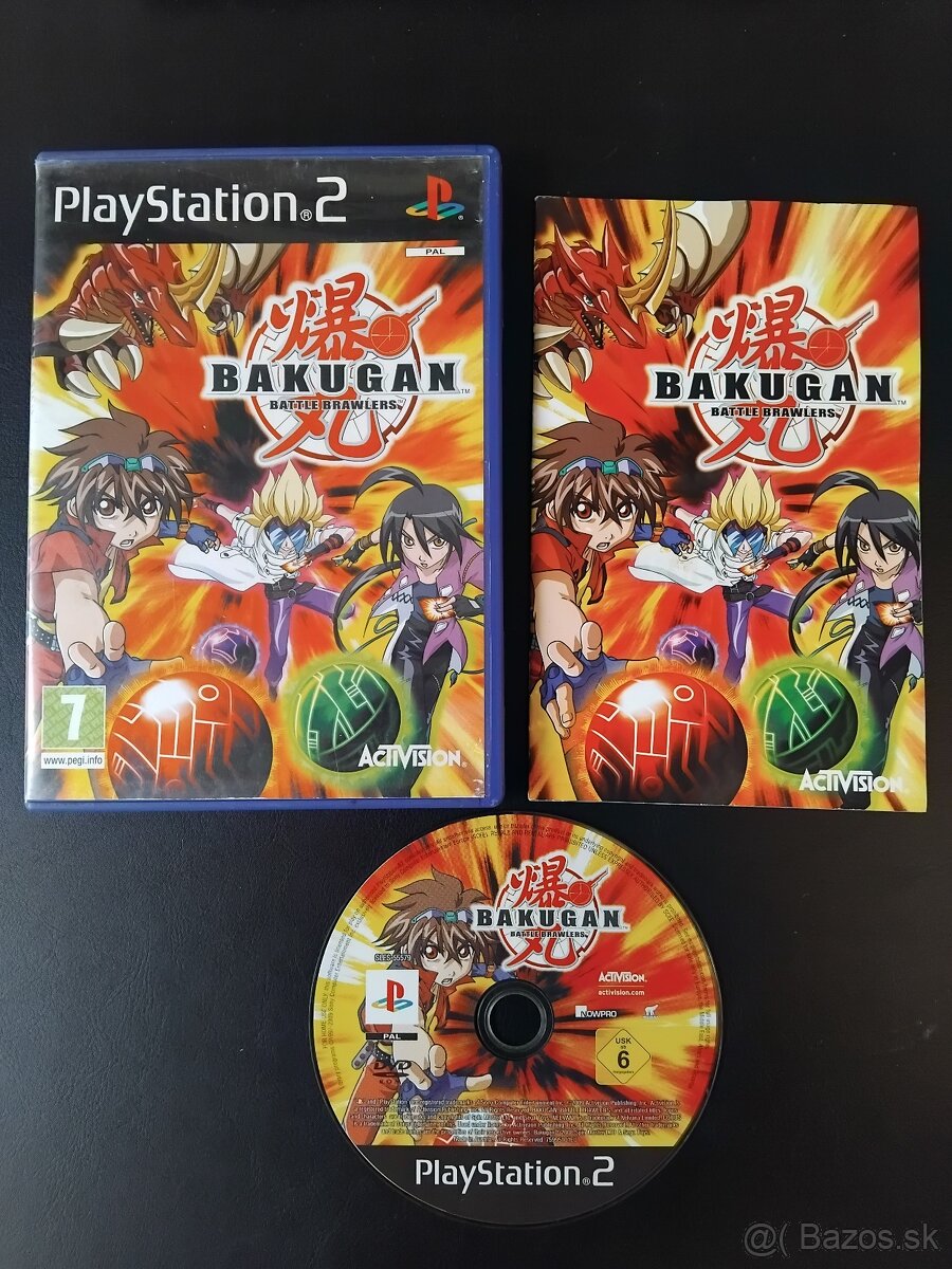 Hra pre PS2 - Bakugan Battle Brawlers