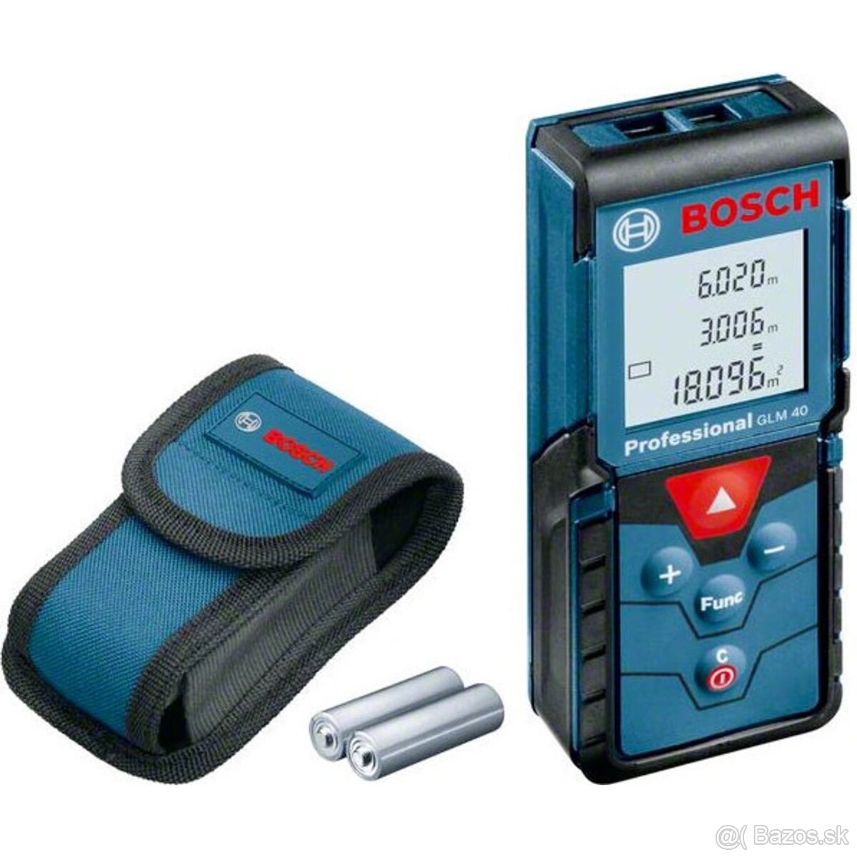 ZĽAVA - BOSCH laserový merač GLM 40 Professional