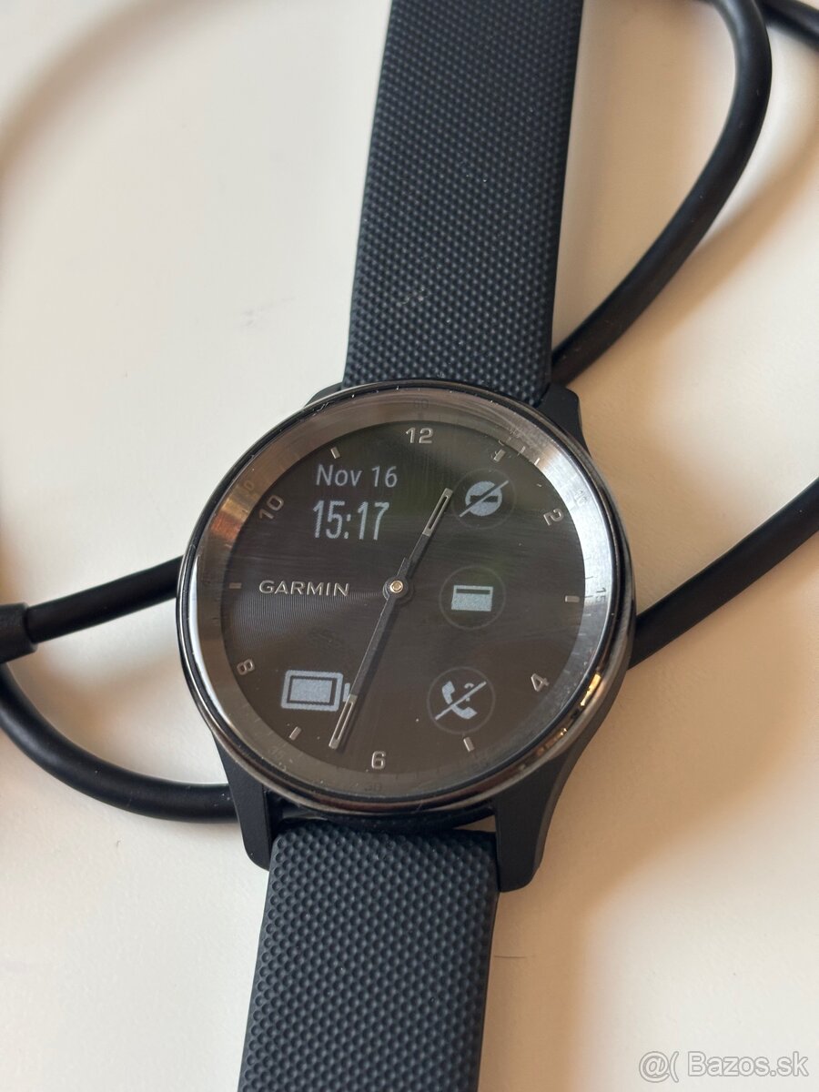 Garmin Vivomove Trend, čierno-strieborné