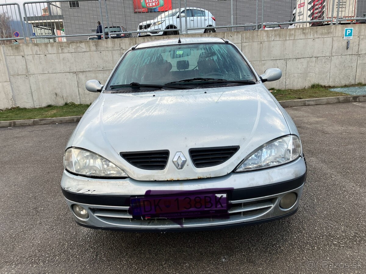 Renault megane kombi 1,6 benzin a lpg