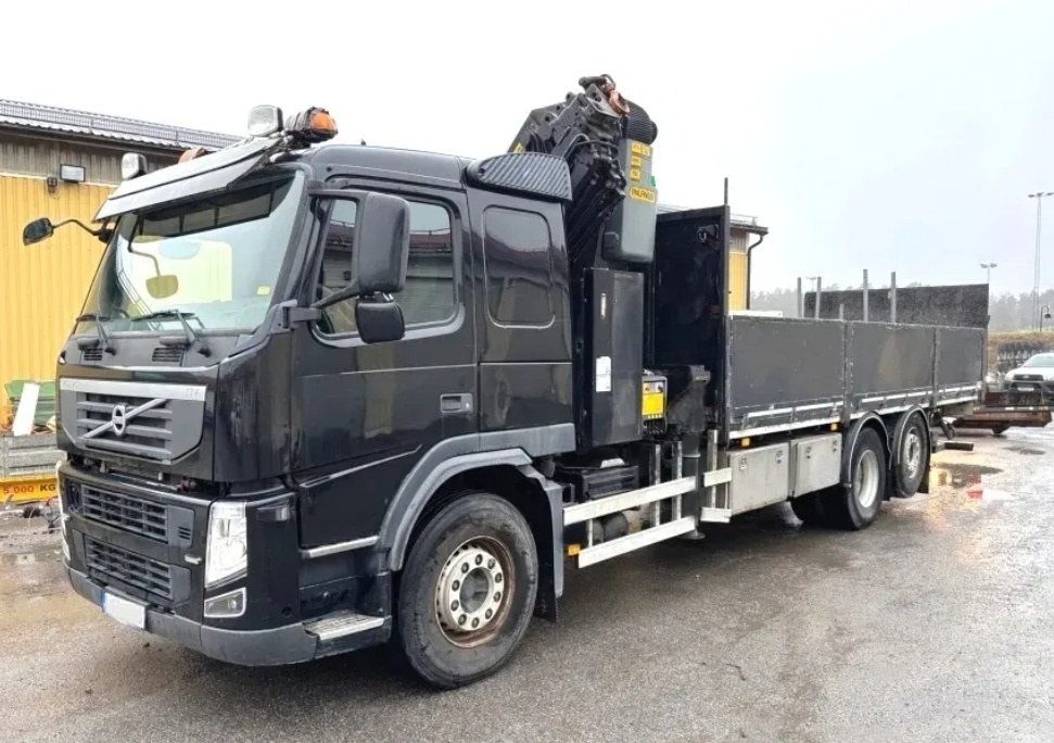 9021 - Volvo FM - 6x2 - Valník + HR-PALFINGER PK 42002 SHG –