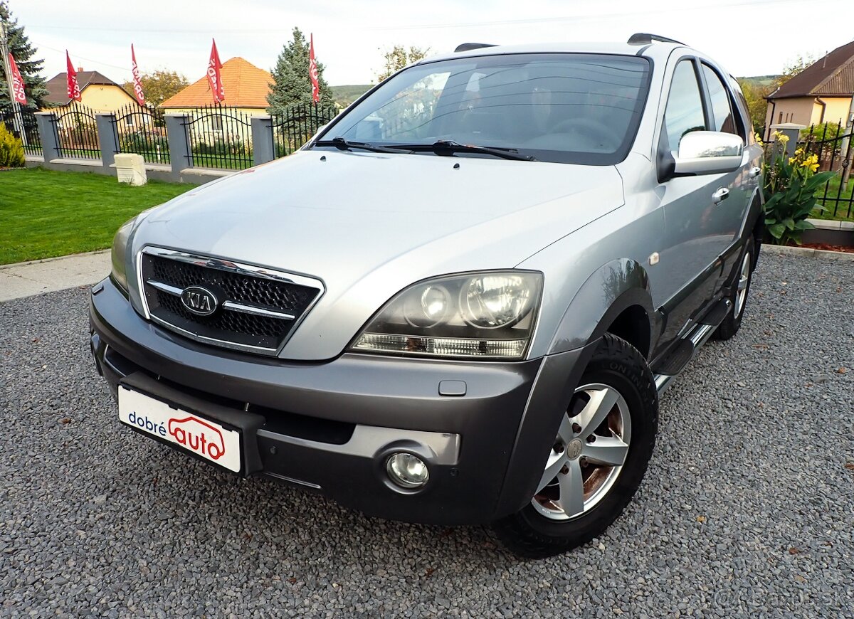 KIA SORENTO 2.5 CDRi 4x4 103kW AUTOMAT- KOŽA - VYHREV- DVD