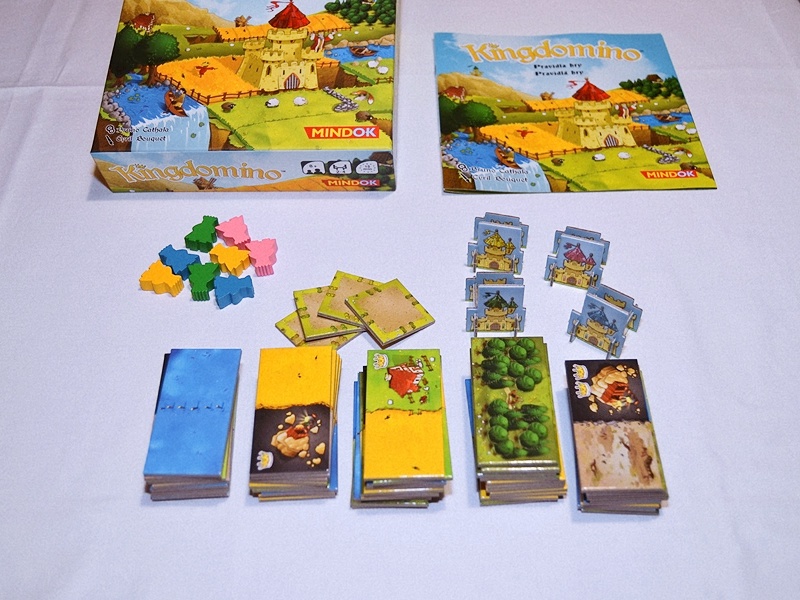 KingDomino+ rozsirenie Vek Obrov spoločenská hra