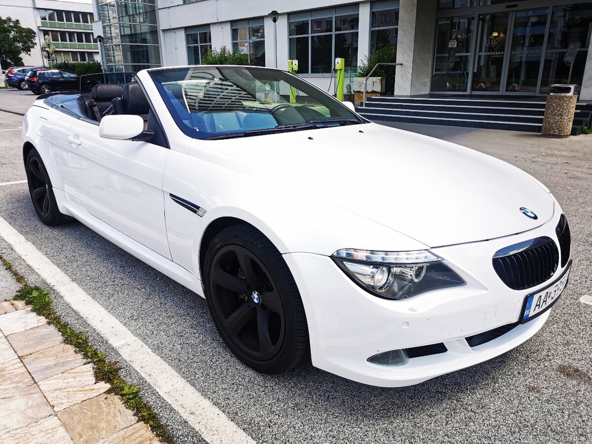 Bmw 6 Cabrio  TOP Stav  pripravený na sezónu