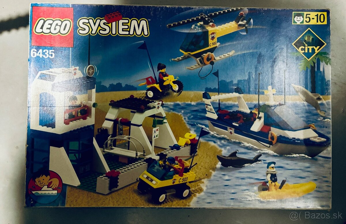 Predam Lego 6435, Classic Town/town Junior Coast Guard HQ