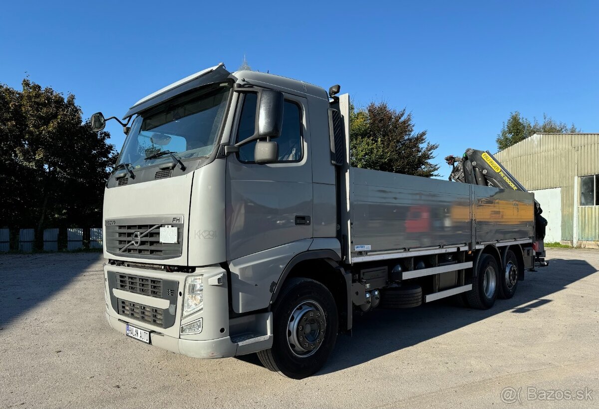 VOLVO FH 450, 6x2 valnik s hydraulickou rukou PALFINGER 20-4