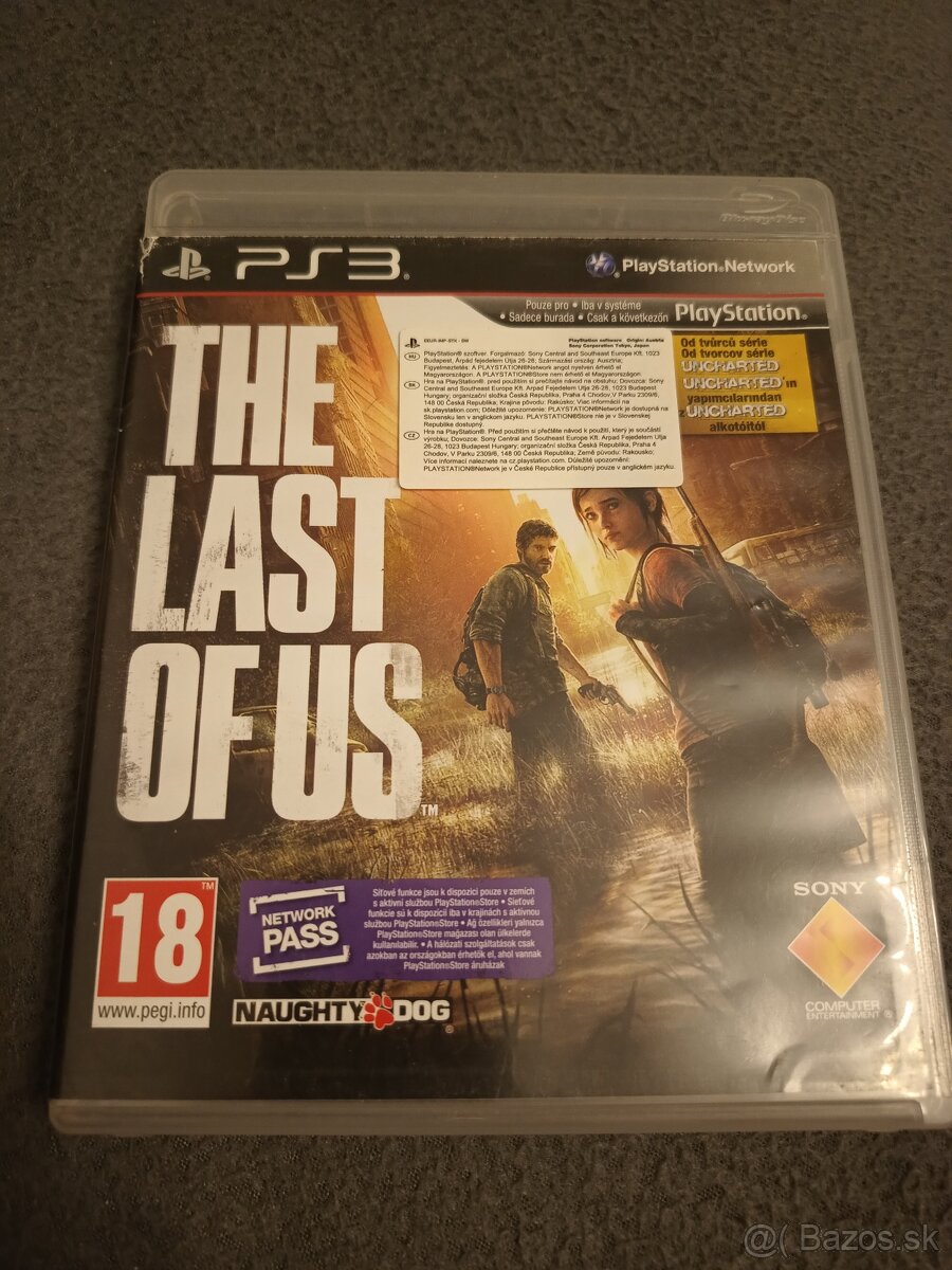 PS3 The Last of Us CZ