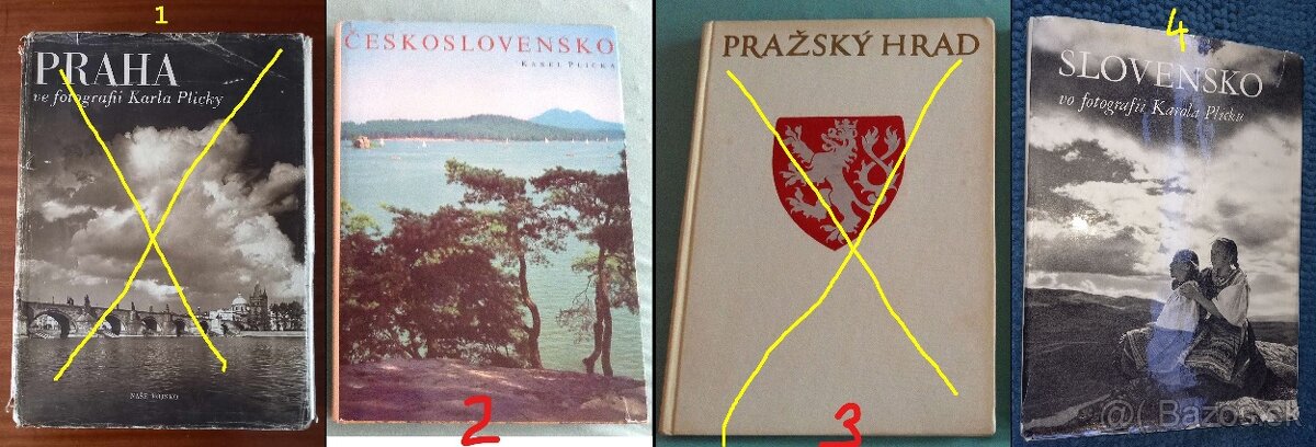 K. Plicka - PRAHA - ČESKOSLOVENSKO - HRAD - SLOVENSKO