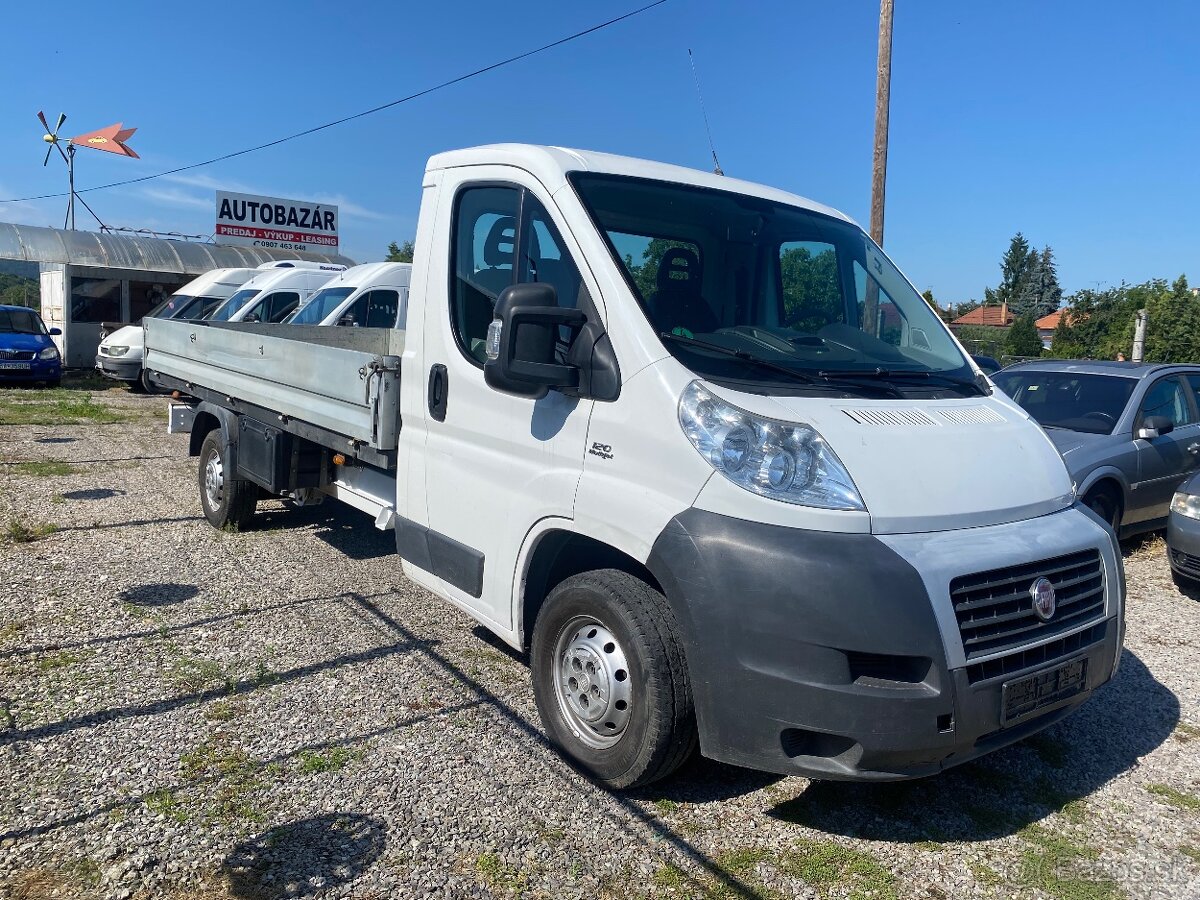 Fiat Ducato Valník 2.3Mjet 88kW, rok výrobi 12/2008