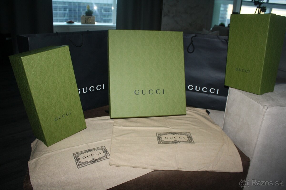 GUCCI set tasiek, lrabic a dustbagov spolu