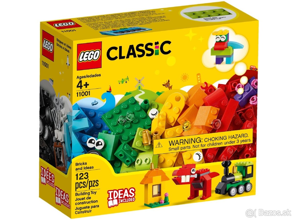 LEGO CLASSIC 11001 - Kocky pre rôzne nápady