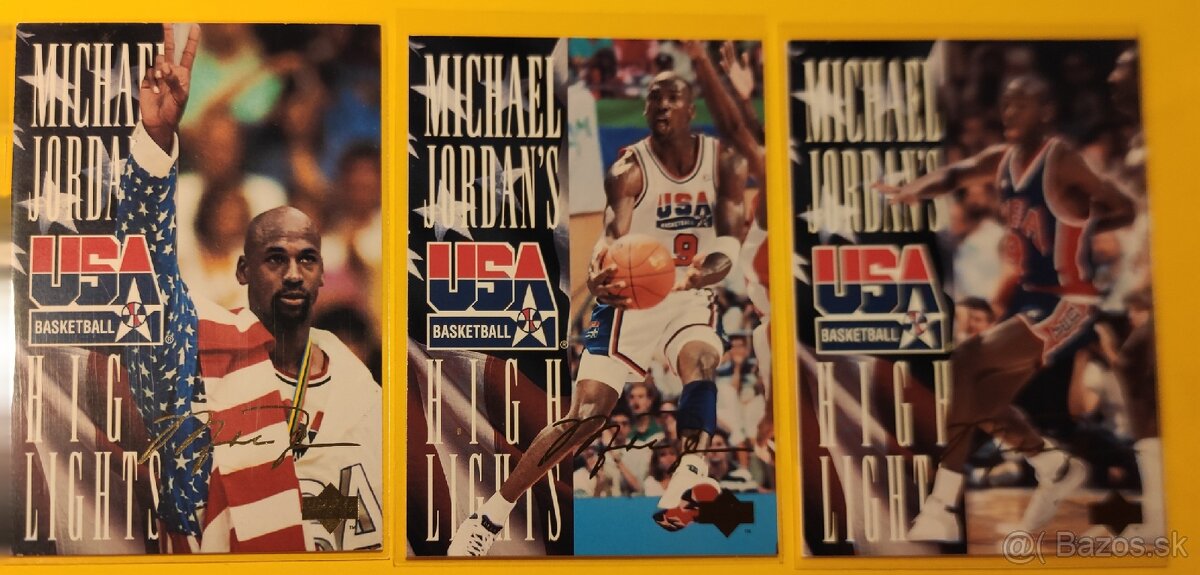 Michael Jordan UD USA highlights