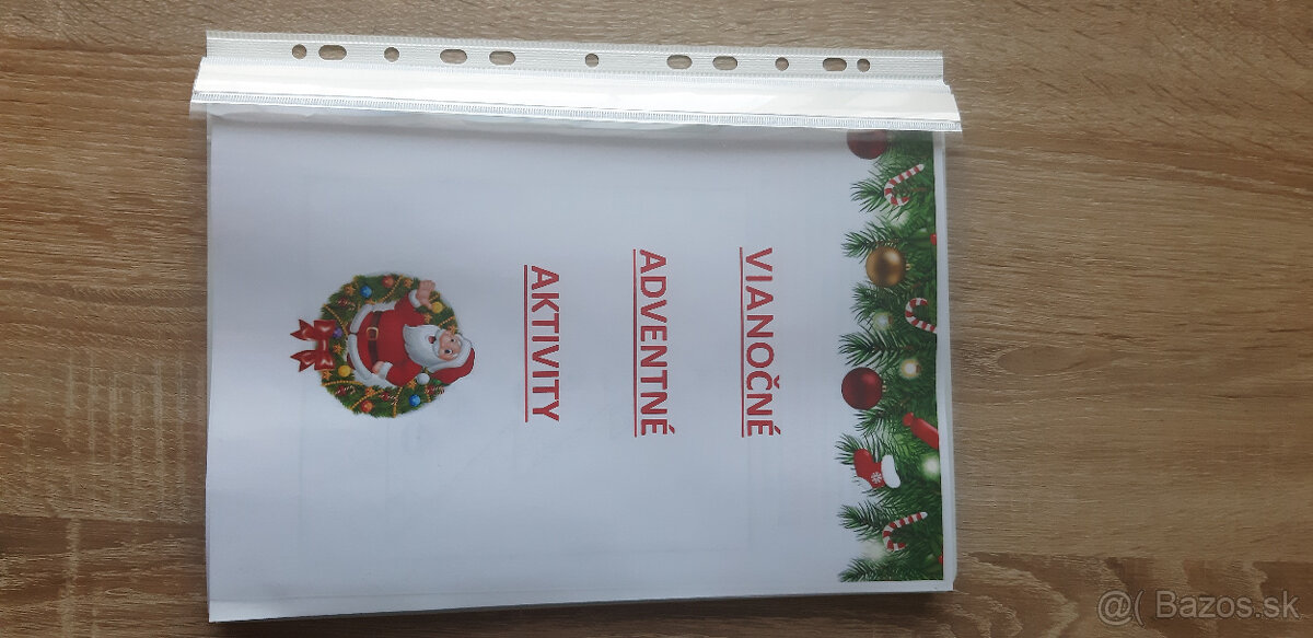 Vianočné adventné aktivity - prac. zošit