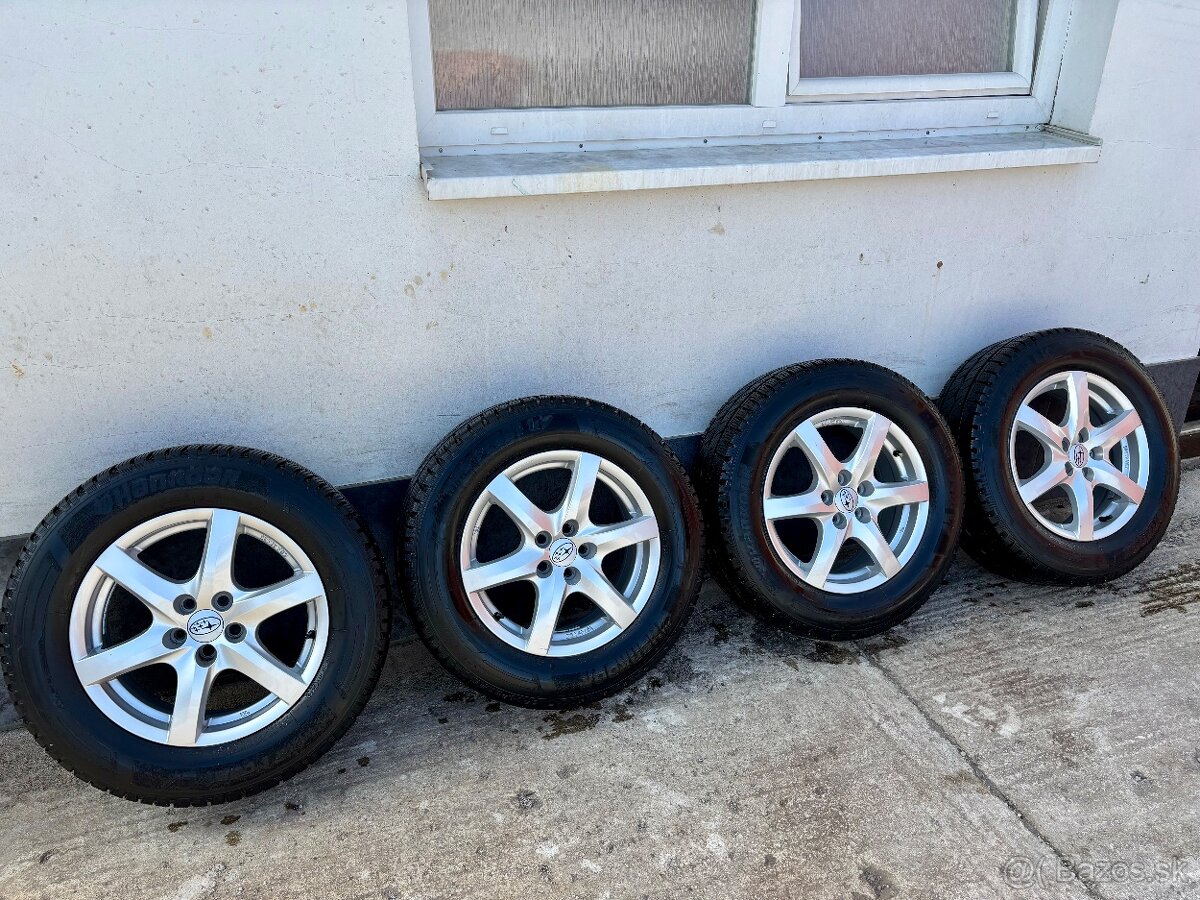 Zimné prezutie SUBARU TOYOTA 5x114.3 R16