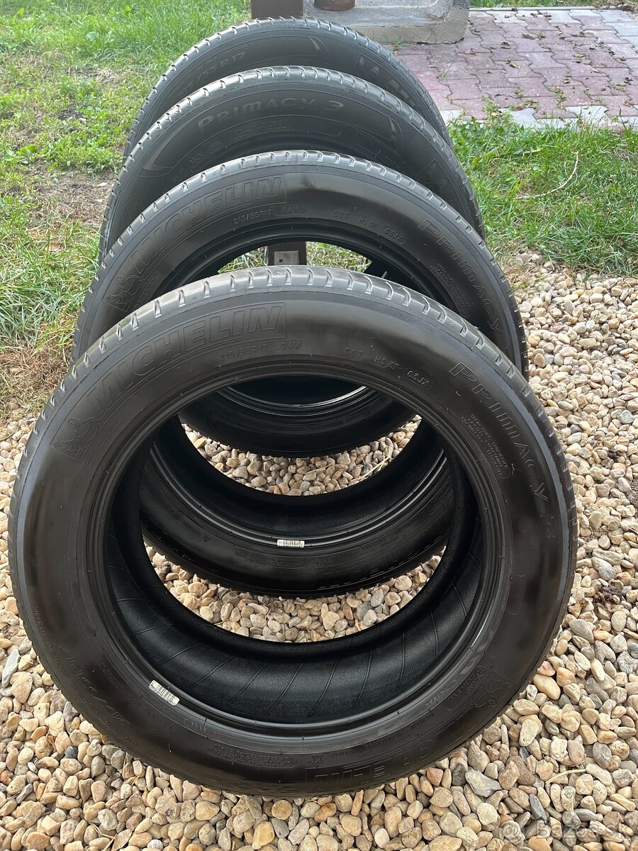 Michelin 215/55/R17 letné