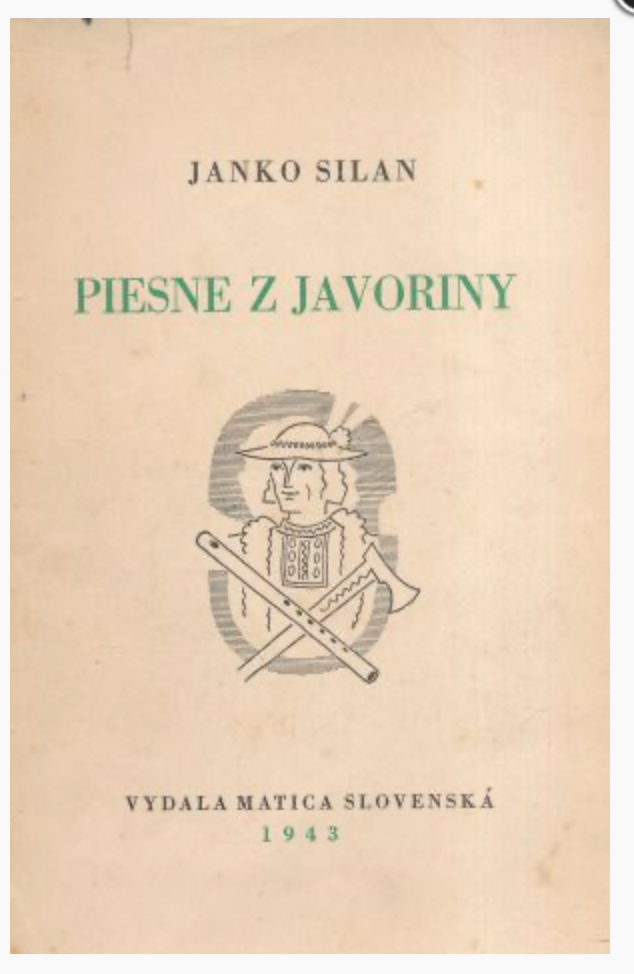 Janko Silan-Piesne z Javoriny