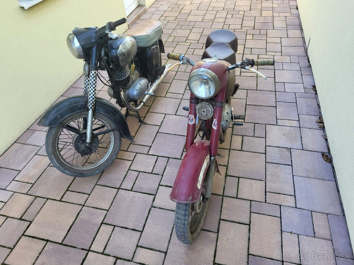 2x jawa cz 175