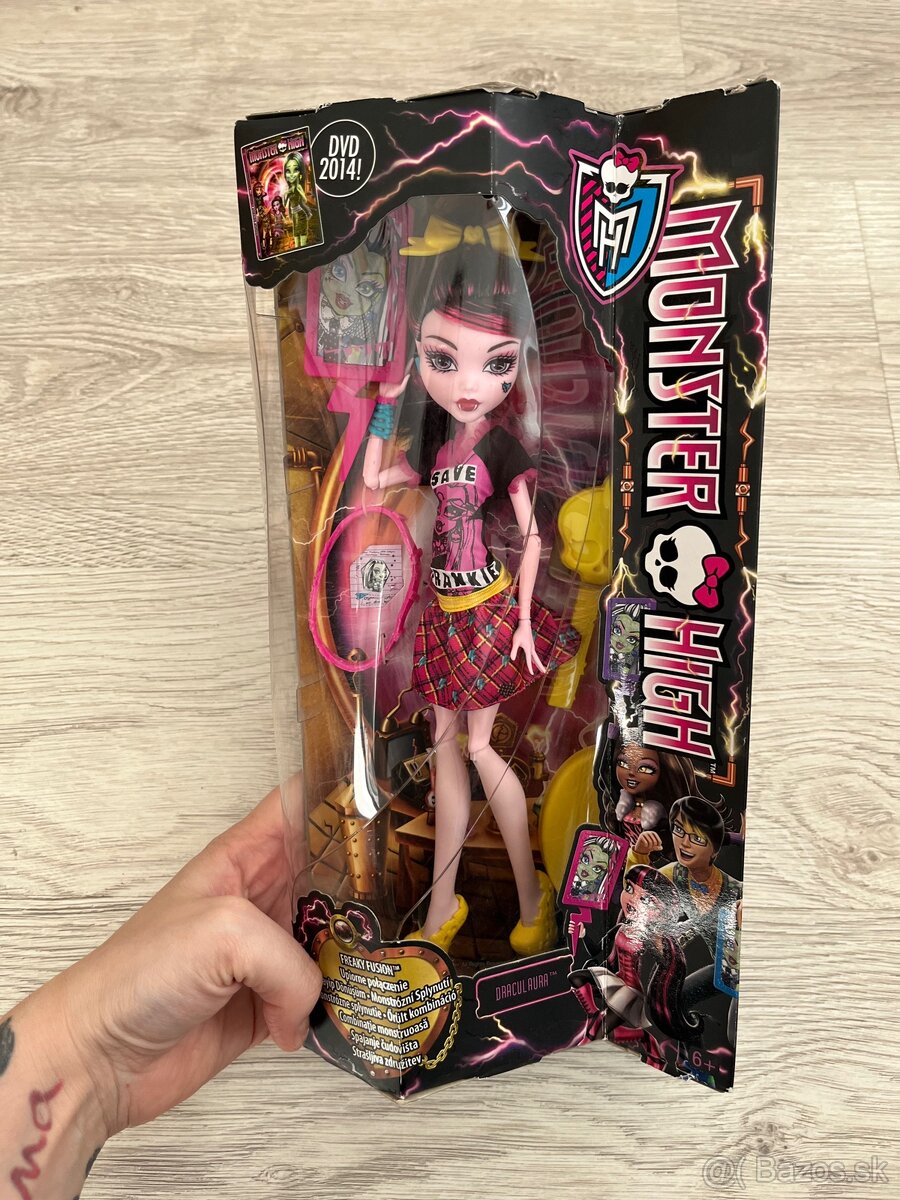 Monster High Draculaura Freaky Fusion - Save Frankie 