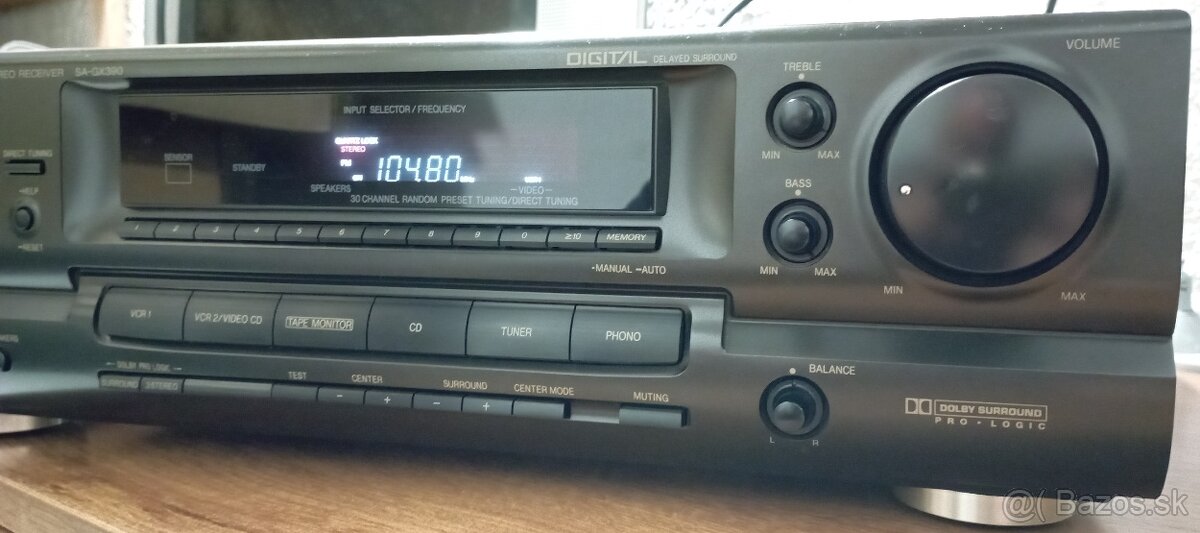 TECHNICS SA-GX390 ... AV control STEREO receiver....