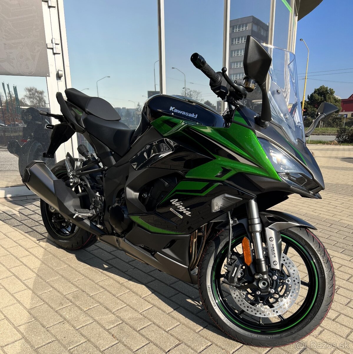 Kawasaki Ninja 1000SX zelená