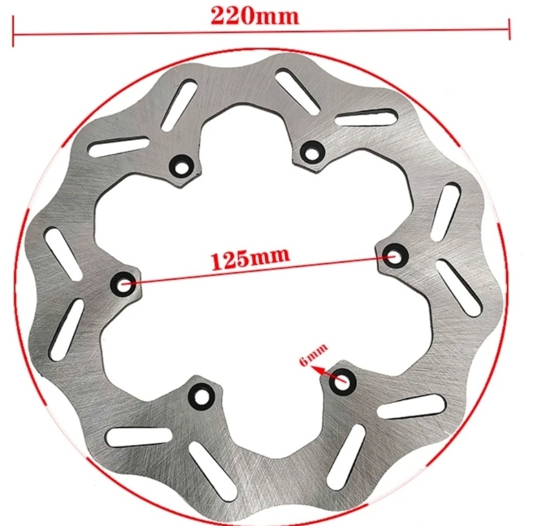 Nový zadný kotuč
220mm KTM