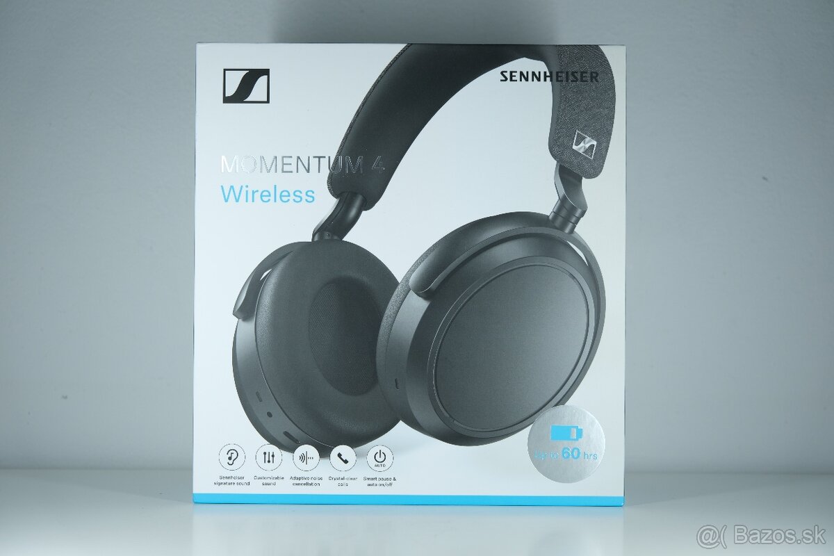 Sennheiser Momentum Wireless 4 nové slúchadlá