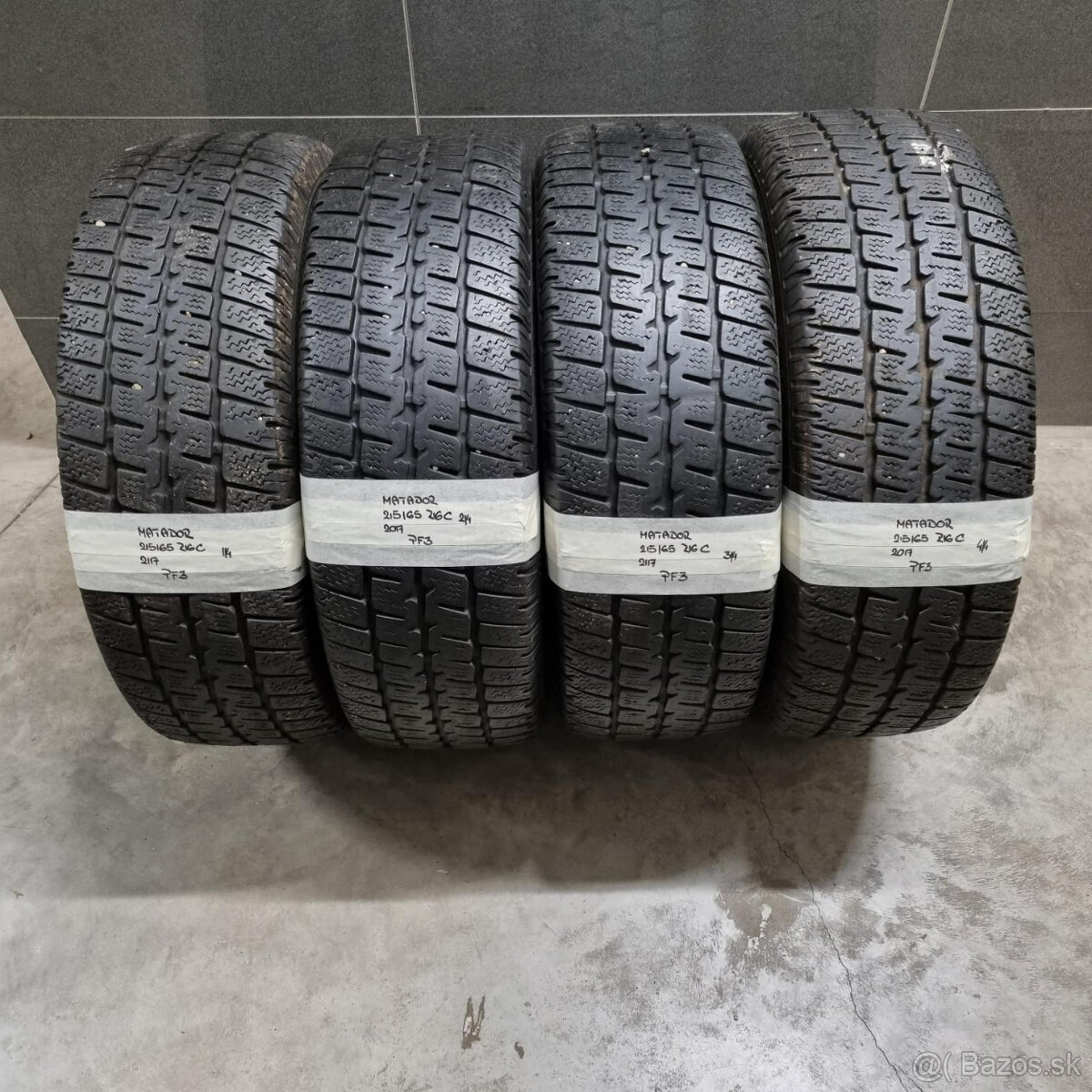 Dodávkové zimné pneu 215/65 R15C MATADOR DOT2017