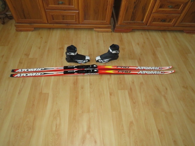 Predam bezkovy set,ATOMIC,168 cm,SNS,c.40-SKATE