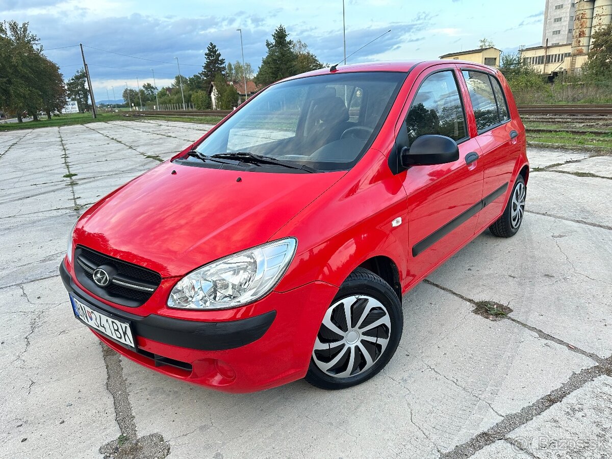 Hyundai Getz 1.1 16v Comfort Benzin Red Klima ABS Isofix