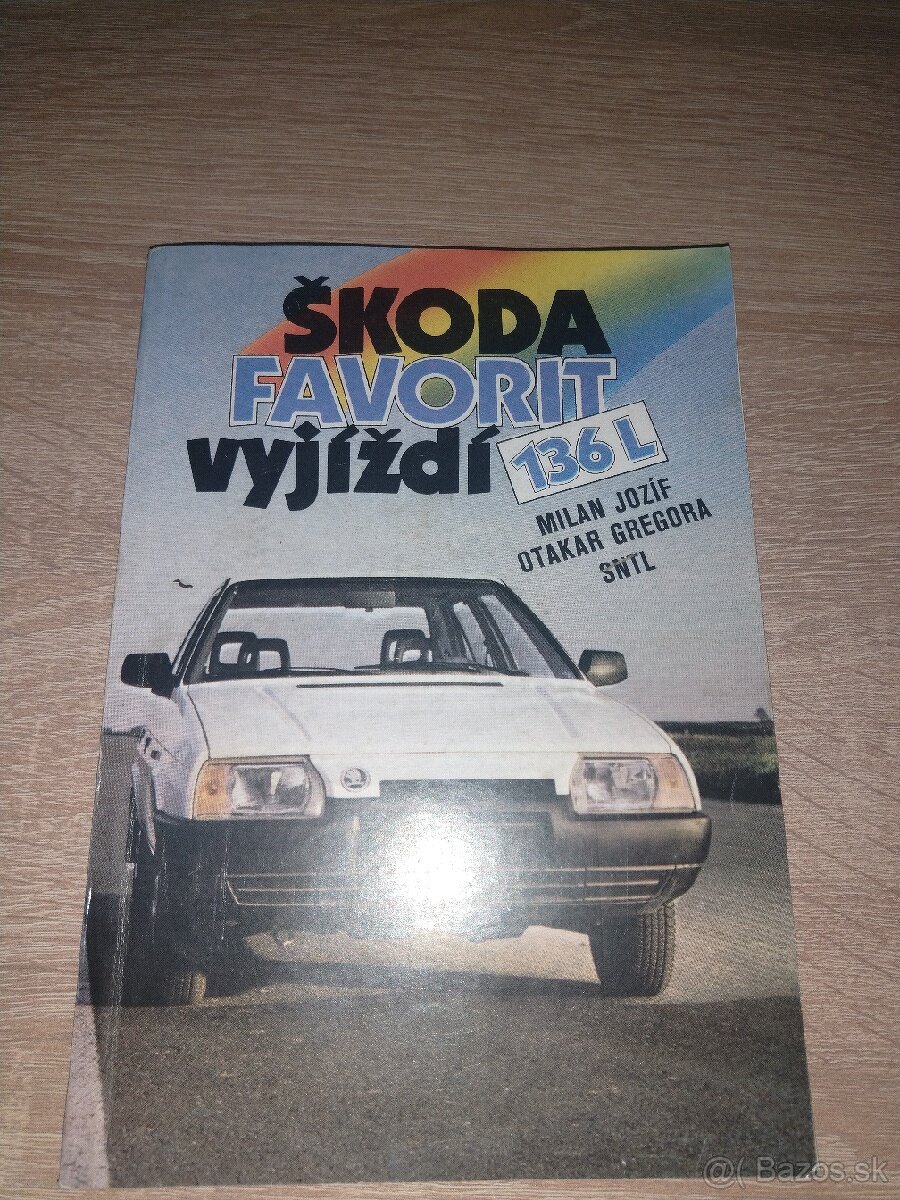 Kniha Škoda Favorit