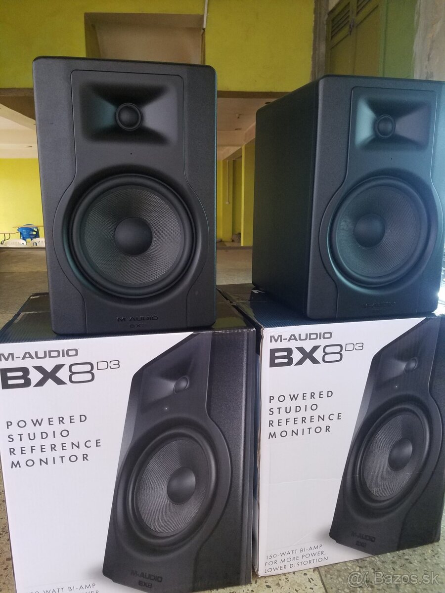 M Audio BX8  pár študiove monitory