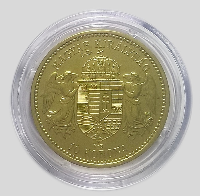 10 Koruna 1895 KB  CuZn  novorazba 2014