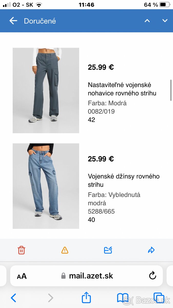 Kapsačove nohavice -Bereshka trendy