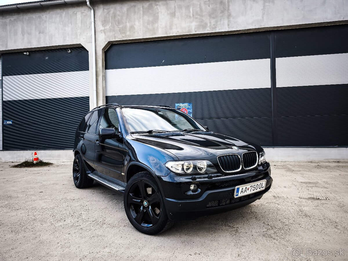 BMW X5 E53 Facelift 3.0D 160kw 6st automat Black