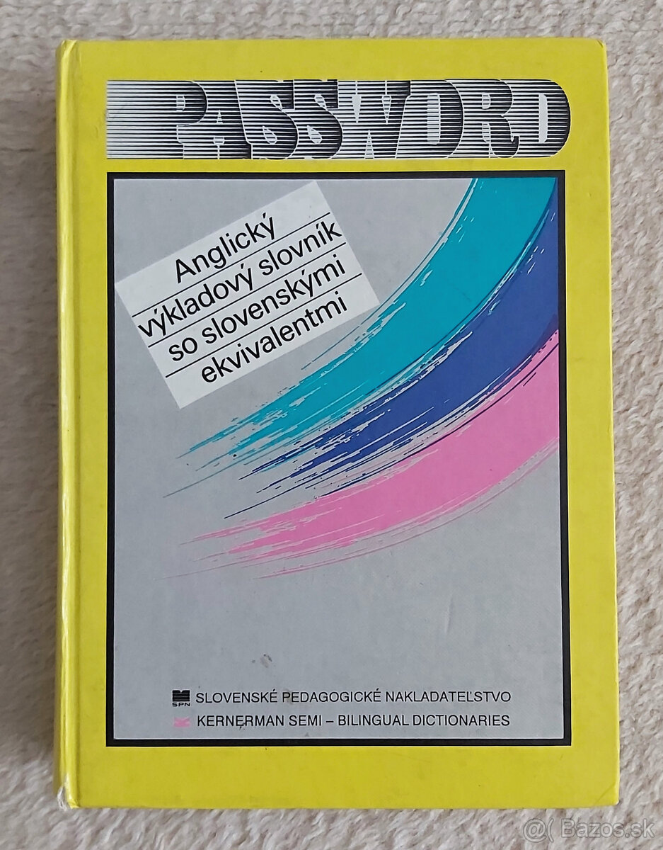 Password - výkladový slovník