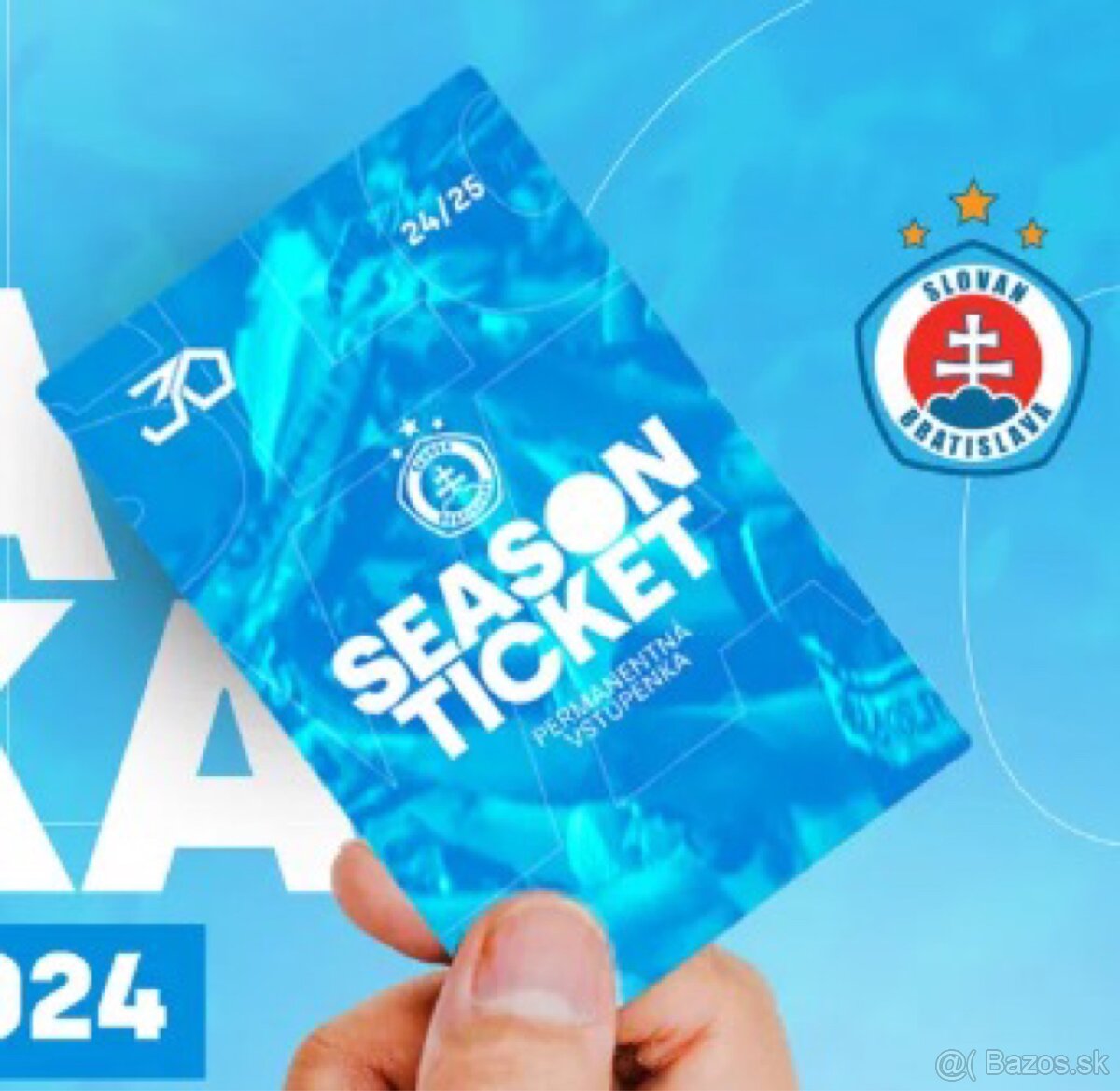 Slovan permanentky - B208 - 2x