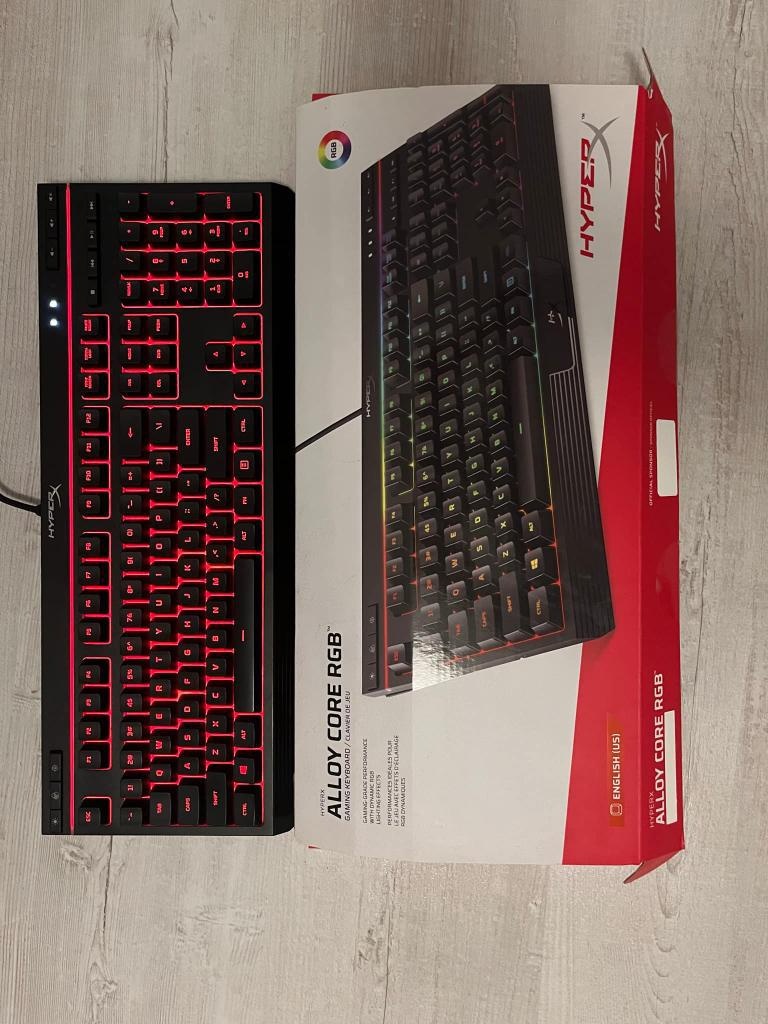 Herná klávesnica HyperX Alloy Core RGB