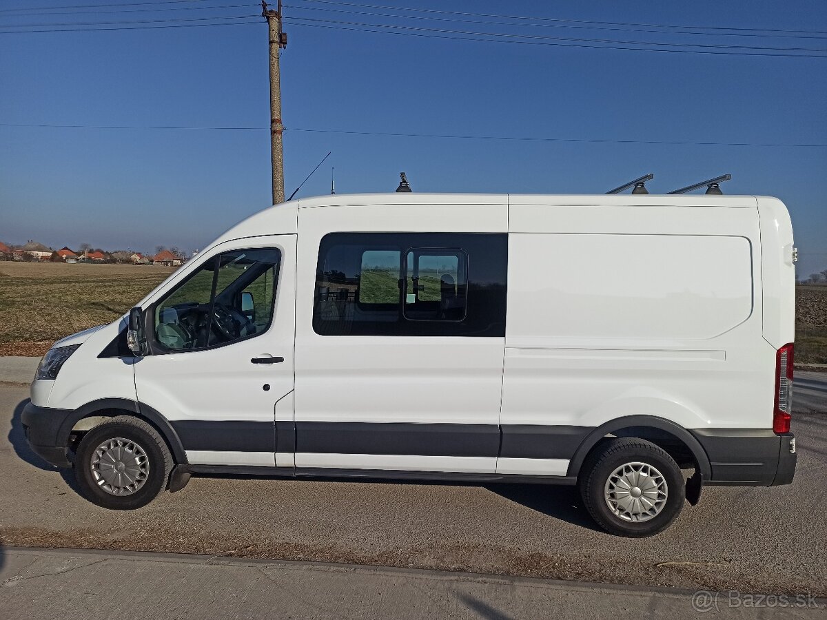 Transit 2,2TDCi 4x4 125PS,7miestny,SR kúpený,1.majitel