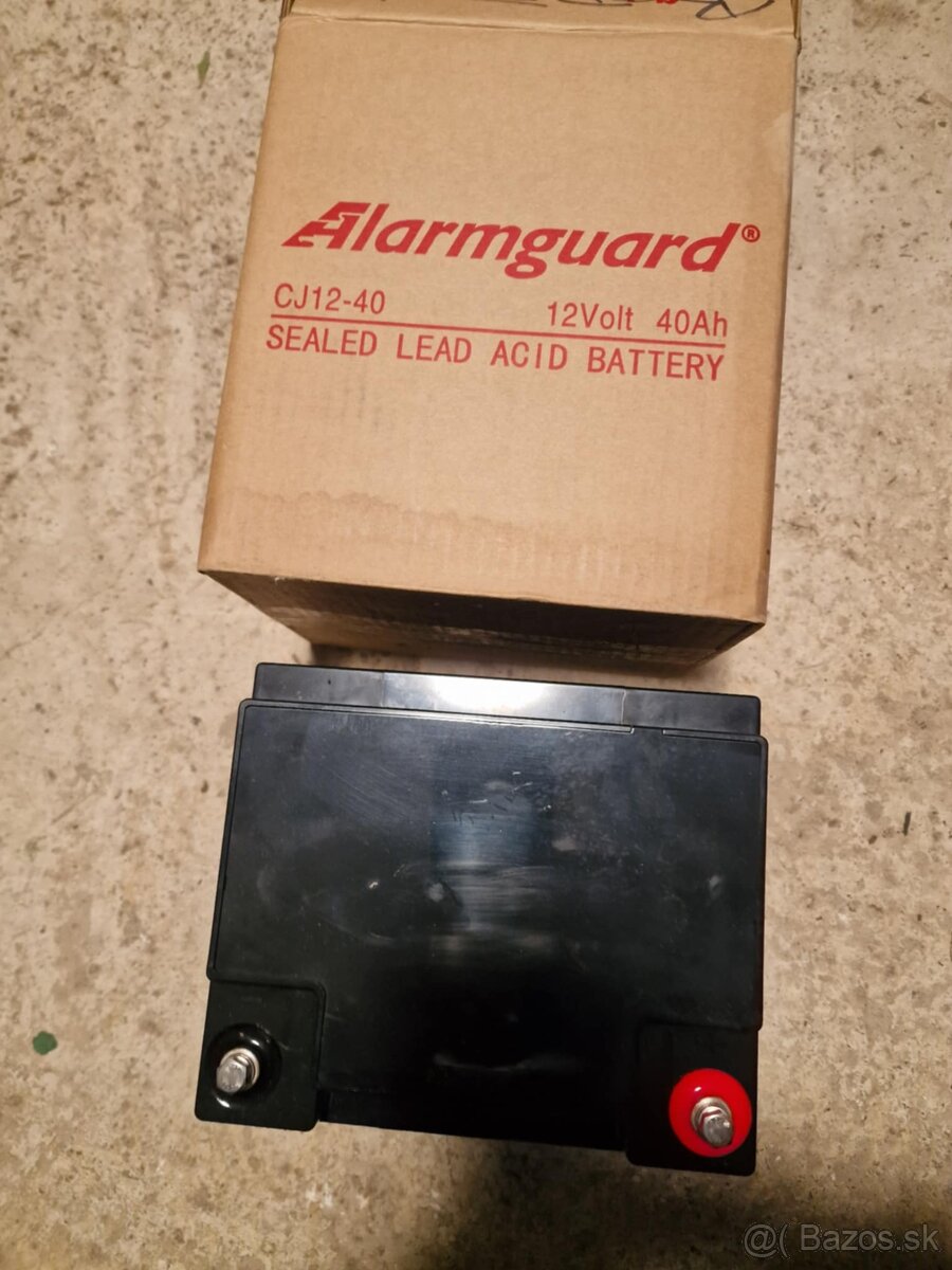 Alarmguard CJ12-40 12V-40AH