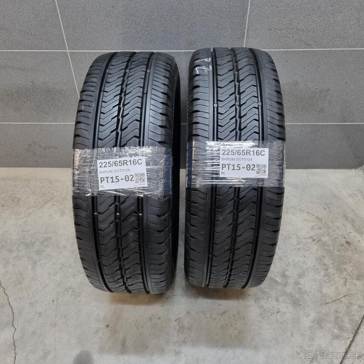 Dodávkové letné pneu 225/65 R16C BARUM DOT0124