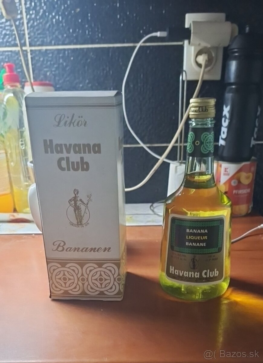 Havana Club Banana Liqueur 1970s