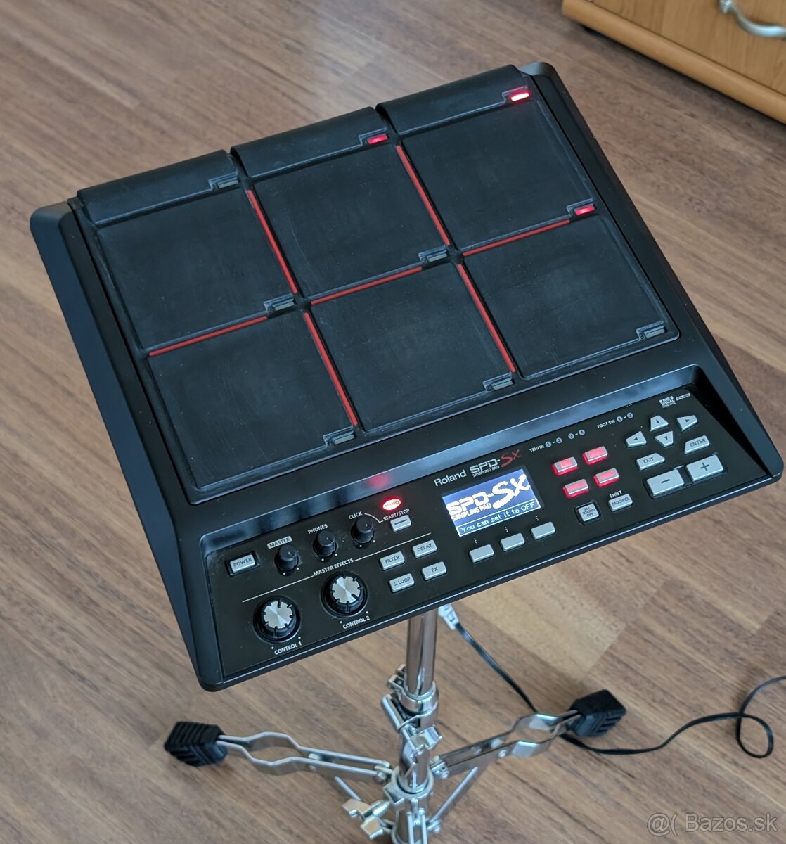 Roland SPD-SX Sampler + Stojan na SPD SX + Brašna