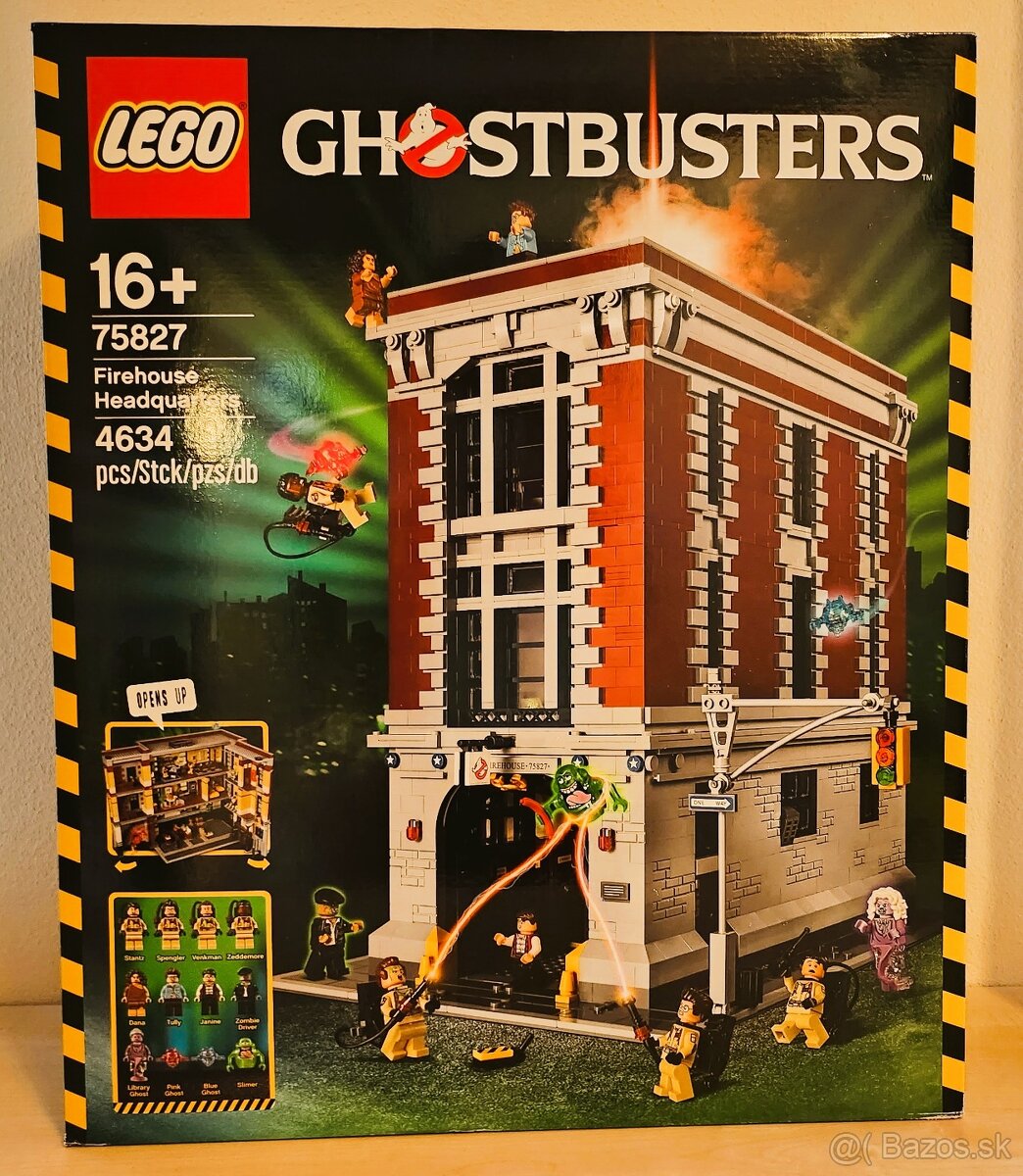 LEGO 75827 LEGO Ghostbusters Firehouse Headquarters NEROZBAL