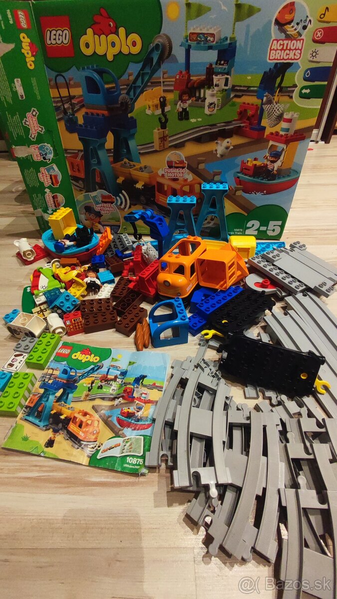 lego duplo 10875 nakladny vlacik